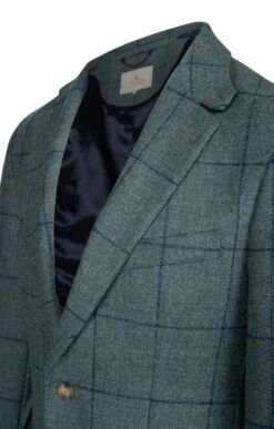 Men's Saxony Tweed Jacket 9 Men's Saxony Tweed Jacket -Fashion Men Clothing Store TR30380BLUELOVATWP 2