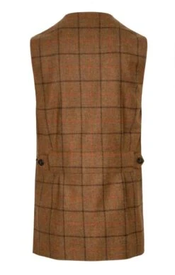 Tweed Shooting Waistcoat -Fashion Men Clothing Store TR30400BARKBRACKENCHK 2