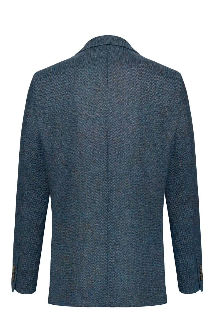 Men's Tweed Double Breasted Jacket 2 Men's Tweed Double Breasted Jacket - Image 2