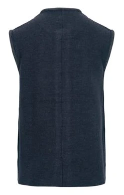 Men's Knit Waistcoat -Fashion Men Clothing Store TR30839INDIGO 1