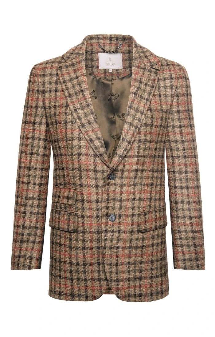Men's Classic Tweed Jacket 2 Men's Classic Tweed Jacket - Image 2