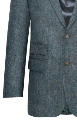 Men's Classic Tweed Jacket 34 Men's Classic Tweed Jacket -Fashion Men Clothing Store TR40575DENIMHB 5
