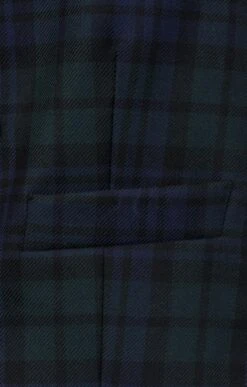 Men's Double Breasted Plaid Waistcoat -Fashion Men Clothing Store TR40660BLACKWATCH 4