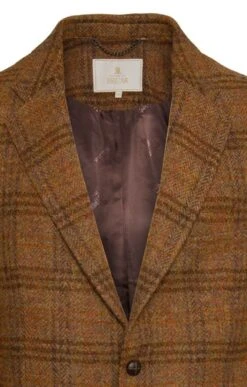 Men's Harris Tweed Jacket 23 Men's Harris Tweed Jacket -Fashion Men Clothing Store TR40673BROWNRUSTPOW 3