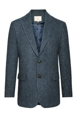 Men's Harris Tweed Jacket 25 Men's Harris Tweed Jacket -Fashion Men Clothing Store TR40673DUSKBLUEHB 1
