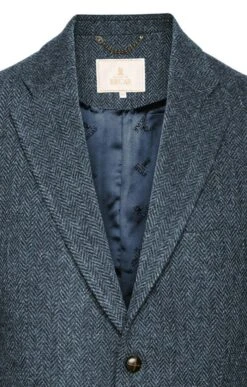 Men's Harris Tweed Jacket 27 Men's Harris Tweed Jacket -Fashion Men Clothing Store TR40673DUSKBLUEHB 3