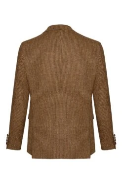 Men's Harris Tweed Jacket 37 Men's Harris Tweed Jacket -Fashion Men Clothing Store TR40673MAHOGANYPUPPY 2