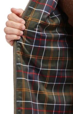 Men's Barbour Dunmoor Fleece Gilet 6 Men's Barbour Dunmoor Fleece Gilet -Fashion Men Clothing Store TS01424OLIVE 2