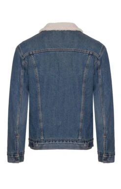 Men's Levi's Sherpa Trucker Jean Jacket -Fashion Men Clothing Store TS01560LTDENIM 1