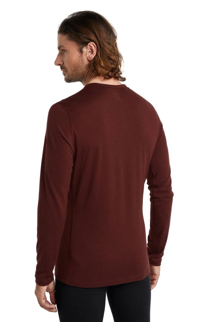 Mens Icebreaker Oasis Long Sleeve Crew Neck 3 Mens Icebreaker Oasis Long Sleeve Crew Neck - Image 3