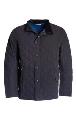 Barbour Shoveler Quilt Jacket -Fashion Men Clothing Store TS09877NAVY 2