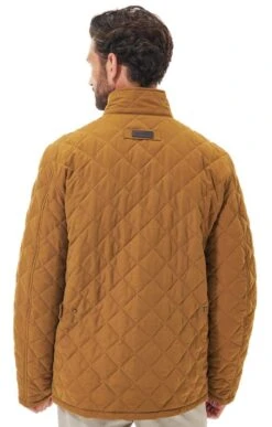 Barbour Shoveler Quilt Jacket -Fashion Men Clothing Store TS09877WASHEDOCHRE 1