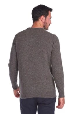 Men's Barbour Tisbury Crew Sweater -Fashion Men Clothing Store TS09900FOG 1