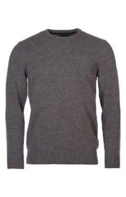 Men's Barbour Tisbury Crew Sweater -Fashion Men Clothing Store TS09900FOG 3