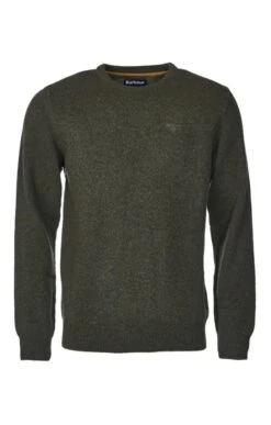 Men's Barbour Tisbury Crew Sweater -Fashion Men Clothing Store TS09900FOREST 1