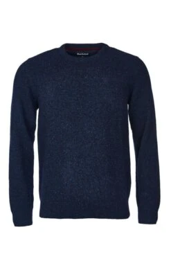 Men's Barbour Tisbury Crew Sweater -Fashion Men Clothing Store TS09900NAVY 1