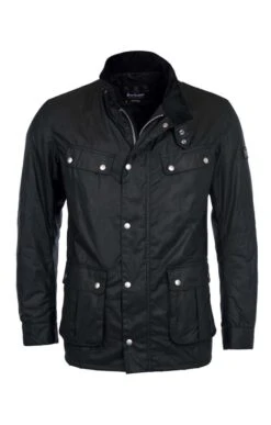 Mens Barbour International Duke Wax Jacket -Fashion Men Clothing Store TS15147BLACK 4