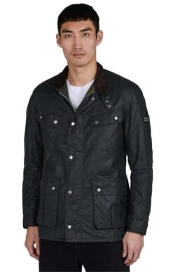 Mens Barbour International Duke Wax Jacket
