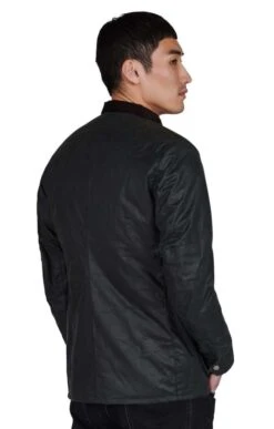 Mens Barbour International Duke Wax Jacket -Fashion Men Clothing Store TS15147SAGE 1