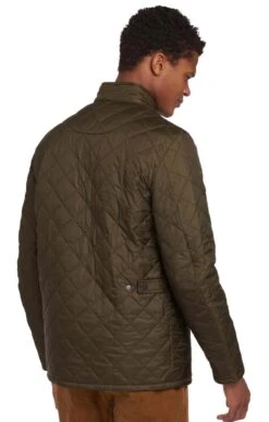 Men's Barbour Flyweight Chelsea Quilted Jacket -Fashion Men Clothing Store TS18257OLIVE 1