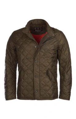 Men's Barbour Flyweight Chelsea Quilted Jacket -Fashion Men Clothing Store TS18257OLIVE 2