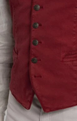 Men's Maarte GD Vest 25 Men's Maarte GD Vest -Fashion Men Clothing Store TS22075RED 2