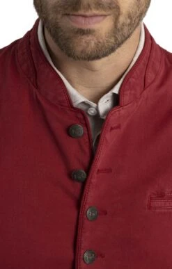 Men's Maarte GD Vest -Fashion Men Clothing Store TS22075RED 4 1