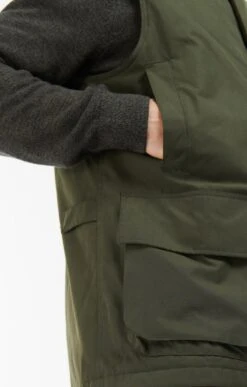 Men's Barbour Farringdon Gilet -Fashion Men Clothing Store TS22174OLIVE 3