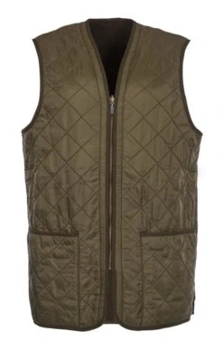 Men's Barbour Polarquilt Waistcoat/Zip In Liner -Fashion Men Clothing Store TS22180OLIVE 2
