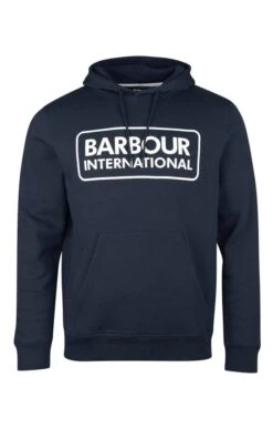 Men's Barbour International Pop Over Hoodie 11 Men's Barbour International Pop Over Hoodie -Fashion Men Clothing Store TS22181INTERNATIONALNAVY 1