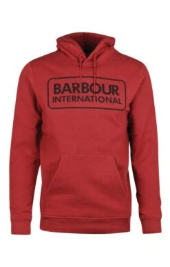 Men's Barbour International Pop Over Hoodie 15 Men's Barbour International Pop Over Hoodie -Fashion Men Clothing Store TS22181WINE 2
