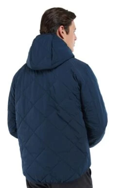 Men's Barbour Hooded Liddesdale Quilt -Fashion Men Clothing Store TS22199NAVY 1 1