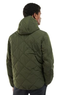 Men's Barbour Hooded Liddesdale Quilt -Fashion Men Clothing Store TS22199OLIVE 1