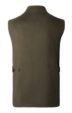 Men’s Wool And Cashmere Sporting Waistcoat -Fashion Men Clothing Store TS22501DEEPOLIVE 3