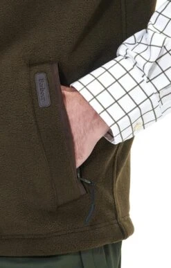 Men's Barbour Active Fleece Gilet -Fashion Men Clothing Store TS23172OLIVE 3