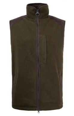 Men's Barbour Active Fleece Gilet -Fashion Men Clothing Store TS23172OLIVE 4