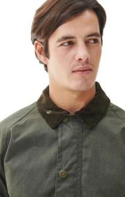 Men's Barbour Macklow Wax 9 Men's Barbour Macklow Wax -Fashion Men Clothing Store TS23188FERN 2
