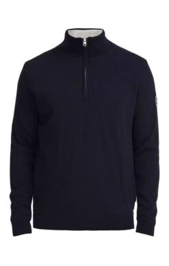 Men's Stellan T-Neck Waterproof Sweater -Fashion Men Clothing Store TS23569NAVY 3