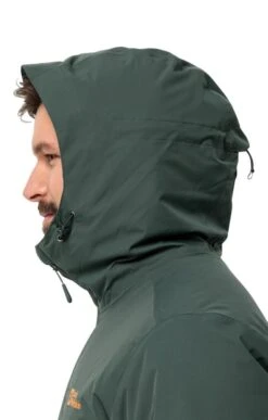 Men's Jack Wolfskin Wisper Insulated Jacket -Fashion Men Clothing Store TS23692BLACKOLIVE 2
