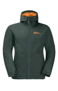 Men's Jack Wolfskin Wisper Insulated Jacket -Fashion Men Clothing Store TS23692BLACKOLIVE 4