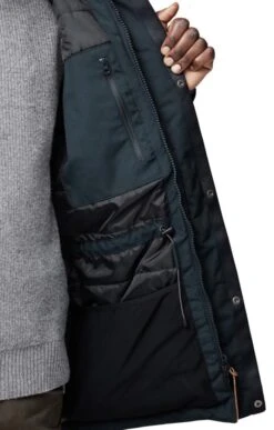 Men's Fjallraven Nuuk Lite Parka -Fashion Men Clothing Store TS23771DARKNAVY 2