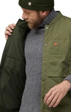 Men's Fjallraven Singi Padded Vest -Fashion Men Clothing Store TS23806LAURELGREEN 2