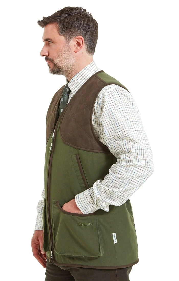 Mens Schoffel Stamford Shooting Vest 2 Mens Schoffel Stamford Shooting Vest - Image 2