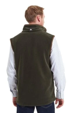Men's Schoffel Oakham Gilet -Fashion Men Clothing Store TS24100DARKOLIVE 1