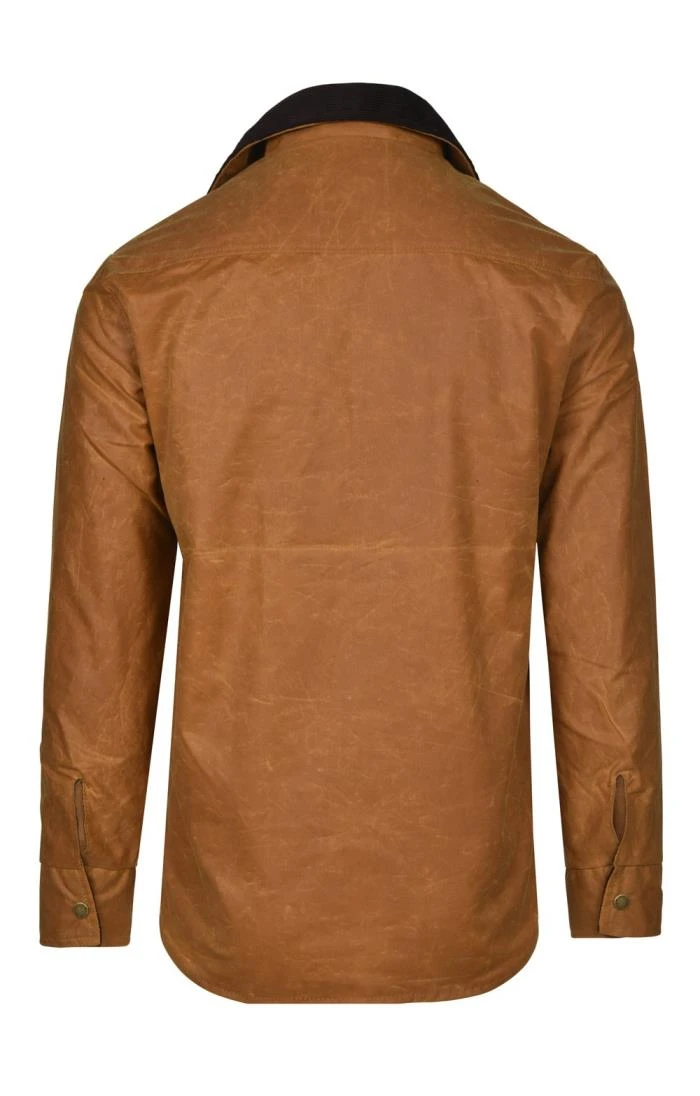 Men's Wax Overshirt 4 Men's Wax Overshirt - Image 4