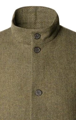 Tweed Car Coat -Fashion Men Clothing Store TS30235LOVATBRNHB 3
