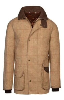 Men's Saxony Waterproof Shooting Coat 31 Men's Saxony Waterproof Shooting Coat -Fashion Men Clothing Store TS30410RUSTBRNNAILHD 1