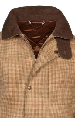 Men's Saxony Waterproof Shooting Coat 33 Men's Saxony Waterproof Shooting Coat -Fashion Men Clothing Store TS30410RUSTBRNNAILHD 3