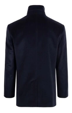 Wool & Cashmere Car Coat 6 Wool & Cashmere Car Coat -Fashion Men Clothing Store TS30415NAVY 2