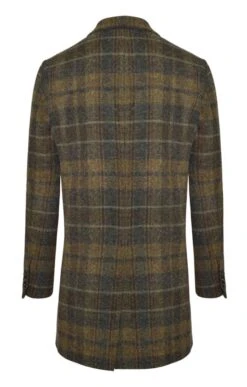 Men's Harris Tweed Paddock Coat -Fashion Men Clothing Store TS30419HIGHLANDBARK 1